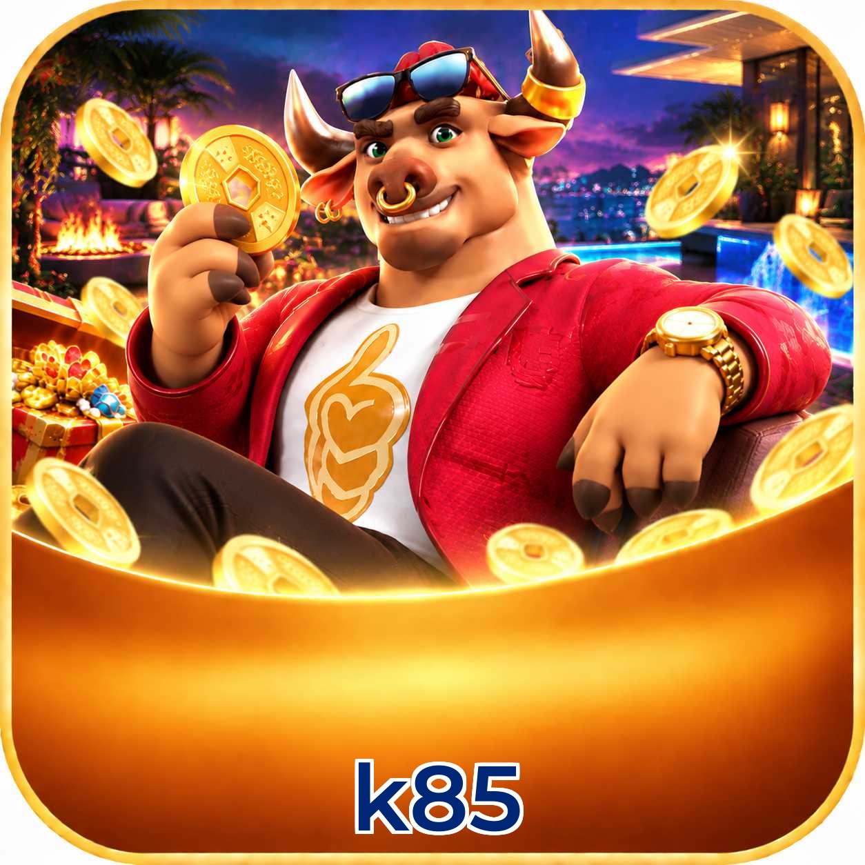 Página oficial da k85 no Facebook com promoções e suporte
